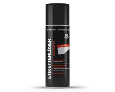 OCTOPUS Etikettenentferner und Kleberlöser Spray, Klebstoff-Entferner zum Lösen hartnäckiger Rückstände, mit Orangenöl - 200 ml