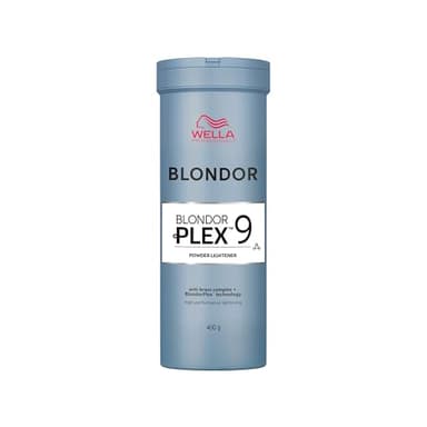 Wella Professionals BlondorPlex – Professionelles, staubfreies Blondierungspulver mit Bond-Builder-Technologie für bis zu 9 Tonstufen & 97% weniger Haarbruch - 400g