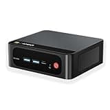 Beelink Mini PC AMD Ryzen 7 5825U(8C/16T,bis zu 4.5 GHz), SER5 Pro Mini Computer 16GB DDR4 500GB M.2 2280 PCIe3.0 SSD, 4K@60Hz Triple Output/WiFi 6/BT5.2/HDMI/DP/Type-C