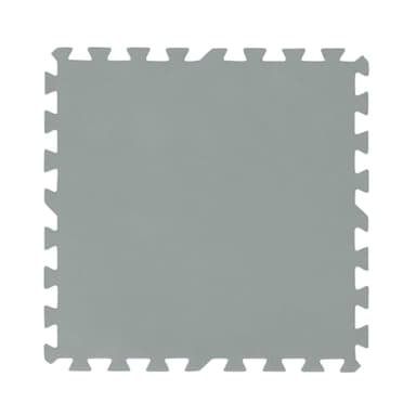 Bestway Pool-Bodenschutzfliesen Set 9 Stück á 50 x 50 cm, grau