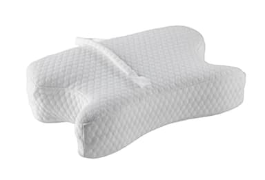 Orbisana CPAP-Kissen höhenverstellbar - 3 hochelastische Schaumstofflagen Ergonomic Pillow als Nackenstützkissen Seitenlage Kissen & Rückenschläfer Kissen