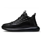 Generisch Diabetiker Schuhe Herren Extra Weit und, Flache Unterseite, leichtes, atmungsaktives Mesh, zum Reinschlüpfen, bequem, einfarbig, einfach. Eigenschaften: Schuhe Für Herren Boots (Black, 38)