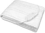 medisana HU 674 Wärmeunterbett, 150 x 80 cm, Abschaltautomatik, Überhitzungsschutz, 4 Temperaturstufen, waschbar, Matratzenheizung für alle gängigen Matratzen geeignet, Weiß
