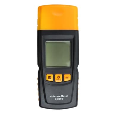 POFET Digitalanzeige Feuchtigkeitsmessgerät Feuchtigkeitsmesser Detector Detector Feuchtigkeitsdetektor Pin-Typ Holzfeuchtemessgerät hörbarer Feuchtigkeitsmesser