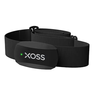 XOSS X2 Herzfrequenzmesser Pulsgurt Bluetooth ANT+, Herzfrequenz Sensor mit Brustgurt EKG Genau IP67 Wasserdichter, Kompatibel mit Strava, Peloton app, Elite HRV, Rouvy, Adidas Run, Kinomap