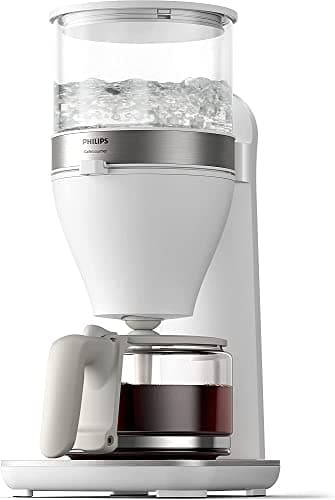 Philips Domestic Appliances DE Cafe Gourmet Filter-Kaffeemaschine, Direkt-Brühprinzip, Weiß, HD5416/00
