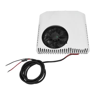 Ultradünne 12V Inverter Dachklimaanlage, leise Elektrische Automotive Split Klimaanlage AC Einheit mit Heiz- und Kühlung, Universelle Passform für Wohnmobil, Wohnwagen, Camping, LKW & Transporter