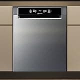 Bauknecht BK4UB14BN7A0X Unterbau-Geschirrspüler/ 60 cm/ActiveDry–automatisches Türöffnungssystem/Startzeitvorwahl/MultiZone–separates Ober- oder Unterkorbspülen/Besteckschublade–flexibel beladbar