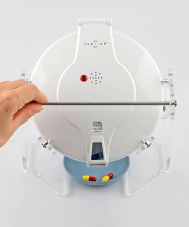 TabTime Kipper für den automatischen Tablettenspender – erleichtert die Dosierung Ihrer Medikamente – Tablettenspender separat erhältlich (Blau)