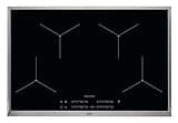 AEG IAE84411XB Autarkes Kochfeld / Induktion / Serie 7000 mit SenseBoil® / Hob²Hood / Slider-Bedienung / 80 cm / Edelstahlrahmen / 4 Kochzonen / Powerfunktion / Kindersicherung