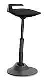 aeris Muvman Stehhocker – ergonomische Stehhilfe – Stehsitz für gesundes und aktives Sitzen und Stehen – Stehstuhl höhenverstellbar mit 51 bis 84 cm Sitzhöhe