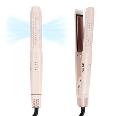 AraSyleon 2-in-1 Lockenstab & Haarglätter mit Kaltluft – Professioneller Haarcurler mit Keramik-Heizplatten, Negativ-Ionen, 4 Temperaturstufen & Automatischer Abschaltung – Ideal für Locken & Glät