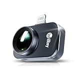 InfiRay P2 Pro Wärmebildkamera für iPhone, Wärmekamera mit Magnetischem Makro-Objektiv, 9g Vollmetallgehäuse, Messtemperaturbereich -20°C~550°C, 25Hz 256X192 Auflösung, unterstützt iOS 11 und höher