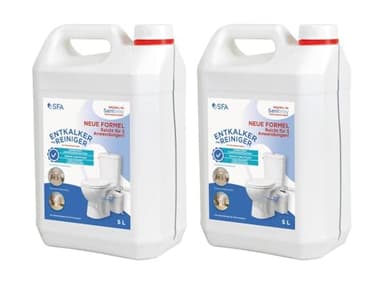 SFA Sanibroy Entkalker für Hebeanlagen, 2x 5L Kanister