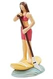 Miniatur Standup-Paddlerin, ca. 10 cm