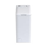 Candy Smart CST06L3/1-11 Waschmaschine, Toplader, 6 kg, 100 Umdrehungen, 16 Programme, NFC, Startvorwahl, Klasse C, 41 x 60 x 86 cm, Weiß