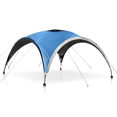 your GEAR Bergamo 430 Pavillon – Event Shelter - 18,5 m² großer Sonnenschutz Gartenpavillon für Partys und Festivals, UV 50+ Schutz, Partyzelt mit 5000 mm wasserdicht