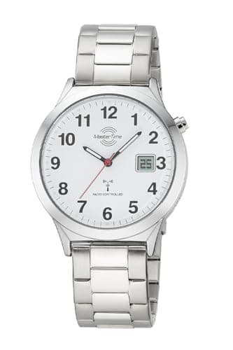 Master Time Funk Quarz Herren Uhr Analog-Digital mit Edelstahl Armband MTGA-10907-12M
