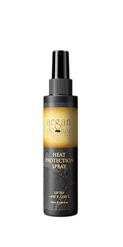 Hitzeschutzspray für Haare – Bis zu 230°C Schutz – Anti-Frizz, Glanz, Glättung & Feuchtigkeitsschutz – Hitzeschutz für Glätteisen & Föhn - 120 ml