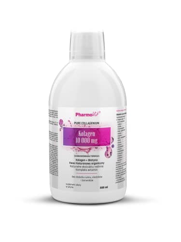Kollagen Typ I und III 10000 mg Hyaluronsäure-Biotin 500ml PharmoVit