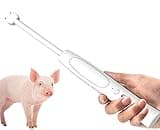 ZYREHAW Elektroschocker Selbstverteidigung, Elektroschoker Elektroschocker Griff Wiederaufladbare wasserdichte Schock Tiere Vieh Bauernhof Schwein Ziegen Rinder Prod