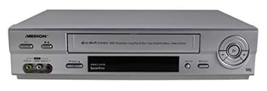 Medion MD 42277 VHS Videorecorder in Silber