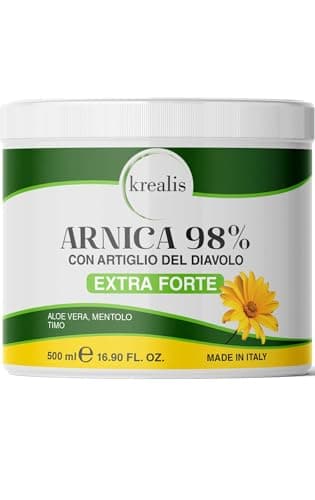 Arnika Salbe 98% mit teufelskralle, Arnika Gel Pferdesalbe für mensch extra stark nützlich bei rückenschmerzen, schmerzsalbe für Entzündungen, Gelenk- und Muskelschmerzen