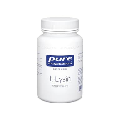 Pure Encapsulations - L-Lysin - Essentielle Aminosäure - Baustein für den Aufbau von Kollagen- 90 Kapseln