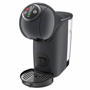 NESCAFÉ Dolce Gusto Genio S Plus von Krups, kompakte Kapselkaffeemaschine, 0,8 Liter Kapazitat, 1500 Watt, automatische Entkalkungswarnung , kosmisch-grau, ‎KP340B