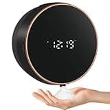 Seifenspender Automatisch Wandbefestigung Schaumseifenspender Elektrischer Soap Dispenser No Touch Wandmontage Sensor Seifenschaumspender Kunststoff Küche Bathroom Schaumspender Schwarz