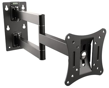 RICOO Monitor Halterung Wandhalterung Schwenkbar Bildschirmhalterung Monitorhalterung für 13-34 Zoll Flach Monitor-Arm Neigbar S2911 Computer Curved PC Bildschirm Wand-Halter VESA 50x50-100x100