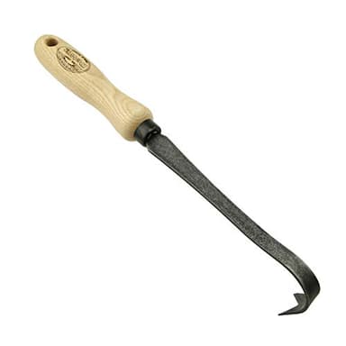 DeWit Hand-Kultivator 31 cm I Profi Grubber aus Borstahl mit 1 Zinke I Premium Garten-Zubehör zum Boden auflockern I Handgemachtes Gartenwerkzeug in Bester Qualität I Garden Tools – Made in Holland