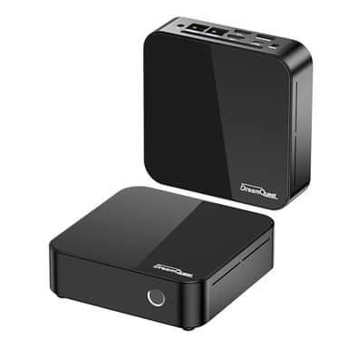 DreamQuest Mini PC Win 11 Pro Intel N150 der 12.Generation (bis zu 3,6 GHz) 32GB RAM+1TB SSD,Micro Desktop Computer voll funktionsfähiger Type C/HDMI+DP/USB 3.2/WiFi 5/BT5.0/Gigabit Ethernet
