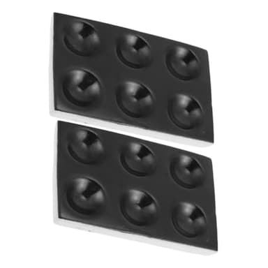 ULTECHNOVO 2 Stück Keramik Punktplatten Reaktionsplatte Für Chemische Tests Hitzebeständige Laborwerkzeuge 6 Löcher Porzellan Tüpfelplatte