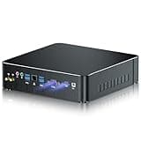 Kinupute Mini PC i9, Desktop Computer i9-11900H 8 Kerne bis zu 4.9GHz, Win-11 Pro, 32G DDR4, 1T NVME SSD, HDMI 4K@60Hz, VGA Port, USB3.0, WiFi6E, BT5.3, Gigabit Ethernet für Business/Büro/HTPC, VESA