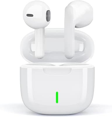 Bluetooth Kopfhörer In Ear, Kopfhörer Kabellos Bluetooth 5.3 mit 4 ENC Noise Cancelling Mic, 50 std HiFi Stereo Kabellose Earbuds, IP7 Wasserdicht Touch Control Wireless Ohrhörer für iPhone Android