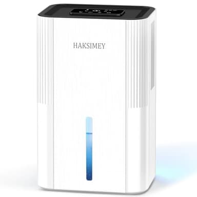 Luftentfeuchter elektrisch 2800ML,Leise Dehumidifier for Home mit Abtauen & Timer,raumentfeuchter für Keller Badezimmer Badezimmer | 7-Farben LED Licht mit Nachtmodus