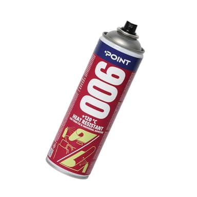 Point 006 Sprühkleber - hitzebeständig bis 120°C, Extra stark Sprühkleber für Dachhimmel, Schaumstoff, Fahrzeugausbau & vielseitige Anwendungen – 500 ml für 2 m² Fläche