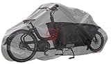 CUHOC Lastenrad Abdeckung Wasserdicht – Abdeckplane für Urban Arrow, Babboe, Carqon & Weitere Cargobikes – UV-Schutz, Winddicht, Wetterfest – Robuste Fahrradgarage für Lastenräder