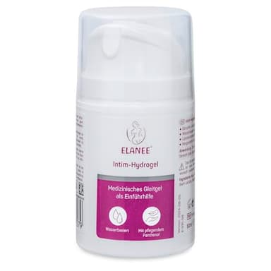 ELANEE Intim-Hydrogel, auf Wasserbasis, mit pflegendem Panthenol, medizinisches Gleitgel, 50 ml (707-00)