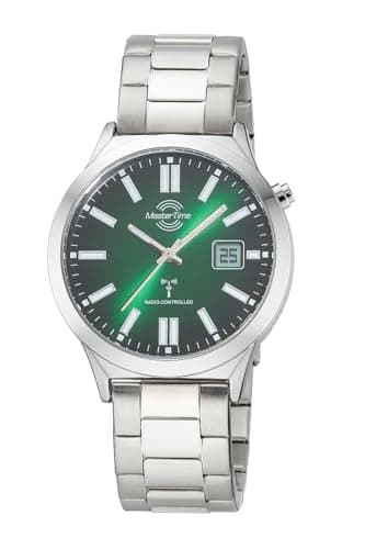Master Time Funk Quarz Herren Uhr Analog-Digital mit Edelstahl Armband MTGA-10944-81M