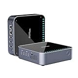 DreamQuest Mini PC Windows 11 Pro 16GB RAM 512GB M.2 SSD Intel N95 (bis zu 3.4Ghz) Micro Desktop Computer mit 4K HDMI/2x LAN/WiFi 5/Bluetooth4.2/USB3.2 für Office Business Klein PC Besser als N5105