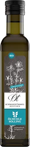 Ölmühle Solling Schwarzkümmelöl - UNGEFILTERT - kaltgepresst – 250ml - BIO