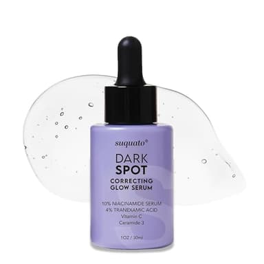 Pigmentflecken Entferner Gesicht Serum, Anti Pigmentflecken Gesicht mit Niacinamide, Tranexamsäure & Vitamin C – Dark Spot Correcting Glow Serum zur Entfernung von Altersflecken (30ml)