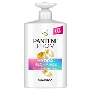 Pantene Pro-V Moisture Boost Shampoo 1000ml Pumpspender. Normales & Trockenes Haar. Nährt und Schützt die Haarbindungen für Weiches und Glänzendes Haar. Ohne Mineralöle. Active Nutri-Plex