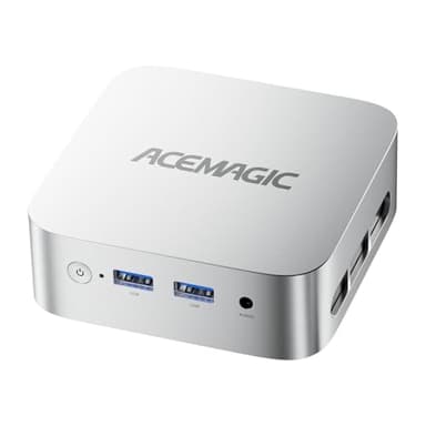 ACEMAGICIAN V1 Mini PC Шin11 Pro,16GB DDR4 1TB SSD, Ιntel Twin Lake-N150(Bis zu 3,6GHz) Micro Desktop Computer Für Heimkino/Business/Office |Dual WiFi|HDMI+DP|USB3.2