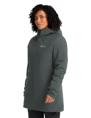 Jack Wolfskin Damen Heidelstein Ins Jkt W, Slate Green, M EU
