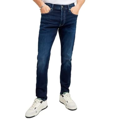 G-STAR Men's 3301 Slim Jeans, Blau (dk Aged D25742-8968-89), 33W / 32L