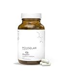 MoleQlar Magnesium L-Threonat Kapseln 90 Stück - Markenrohstoff Magtein mit offizieller EFSA-Zulassung - 150 mg elementares Magnesium pro Portion - Laborgeprüft in Deutschland