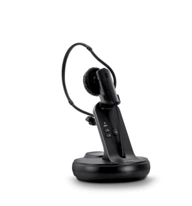 Snom A170C DECT Headset - Fritzbox 7590 Ax Kompatibles Schnurloses Headset Mit Mikrofon, Kopfhörer Kabellos, Telefon Schnurlos 2 Mobilteile - Geräuschunterdrückung, 50m Reichweite